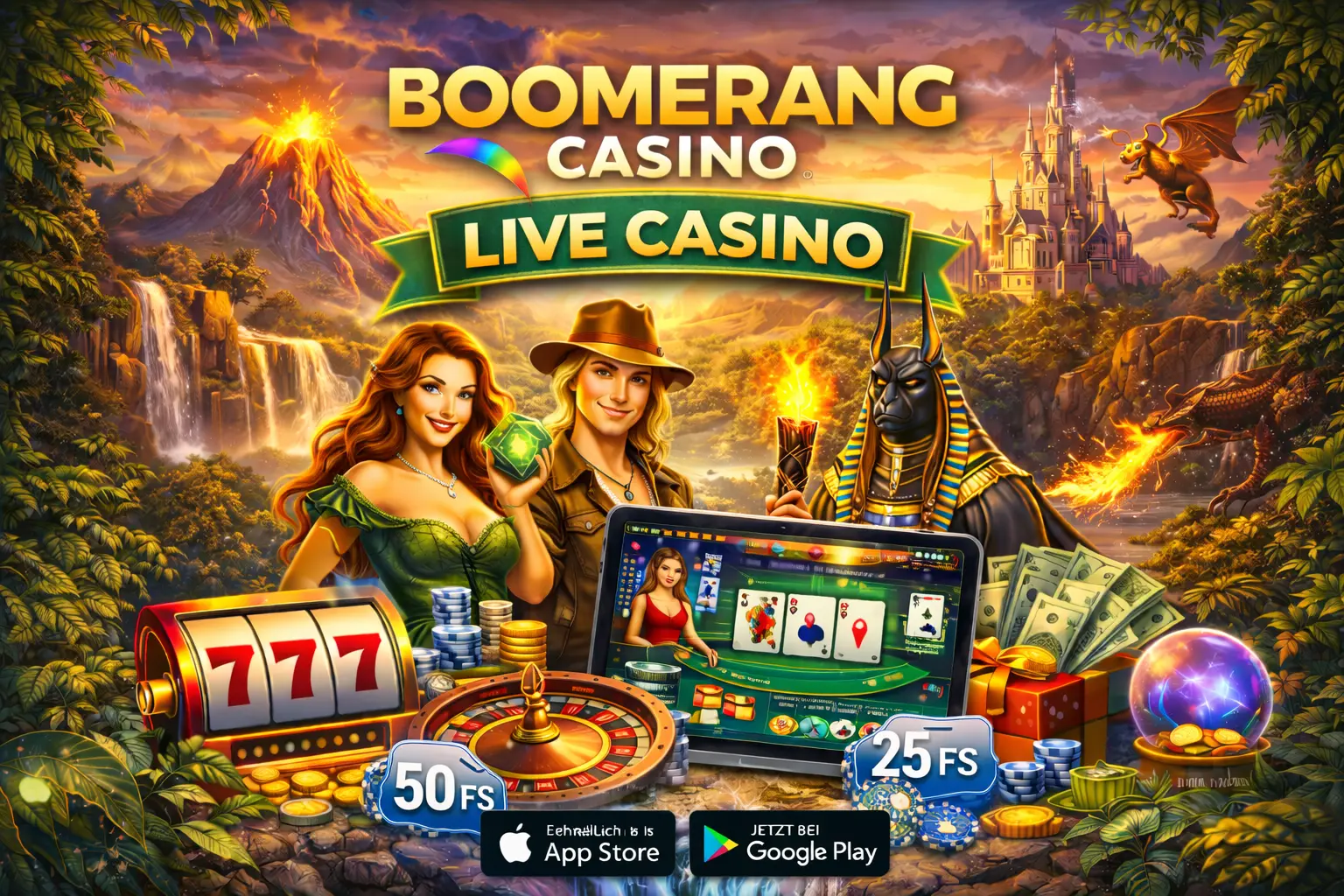 Boomerang Casino Live Casino